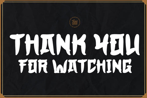 HOGATA - Japanese style font Font twinletter 