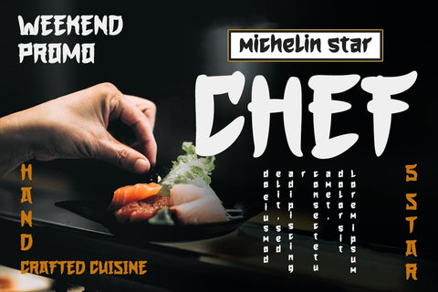 HOGATA - Japanese style font Font twinletter 