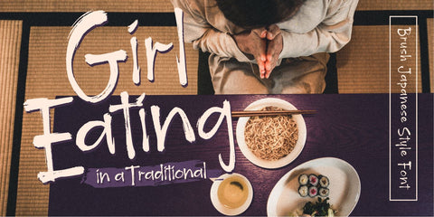 Hogback - Japanese Brush Font Allouse.Studio 