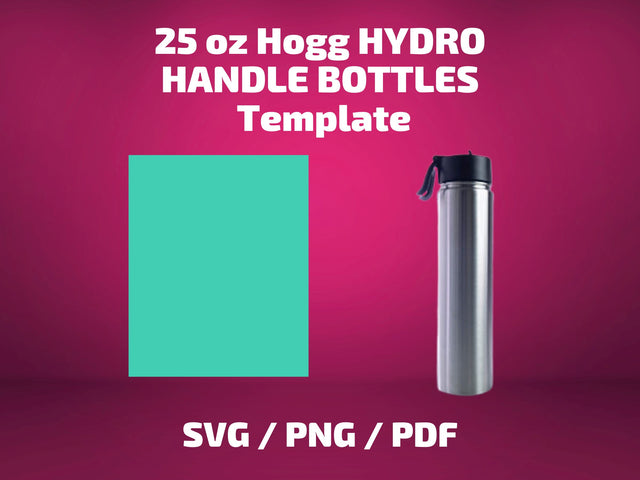 Hogg 25 oz Hydro tumbler template SVG BambinaCreations 