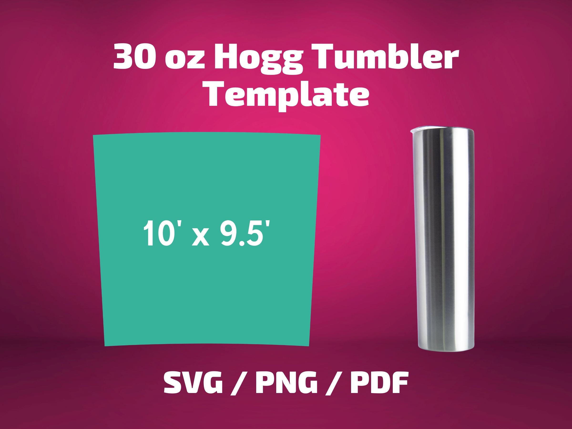 Hogg Skinny with handle 20oz Template Tumbler Full Wrap For 20oz Hoggdle  Skinny Tumbler template Cricut and Slhouette Svg Dxf Eps Png Pdf