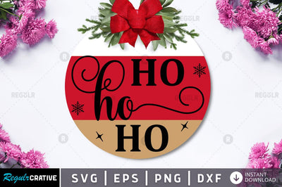 Hohoho SVG SVG Regulrcrative 