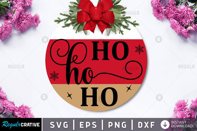 Hohoho SVG SVG Regulrcrative 