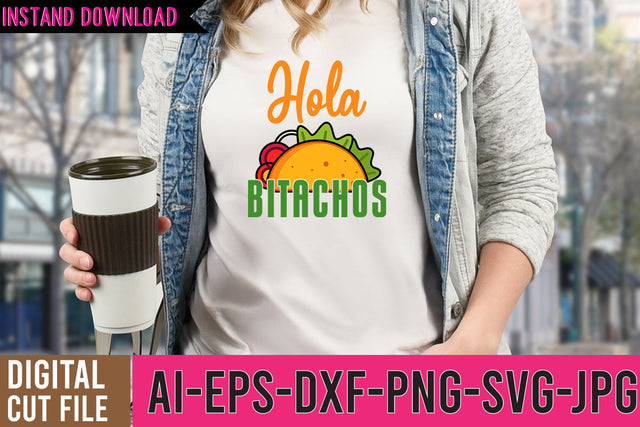 Hola Bitachos SVG Design SVG BlackCatsMedia 