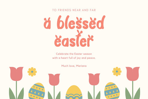 Hola Easter Font Prasetya Letter 