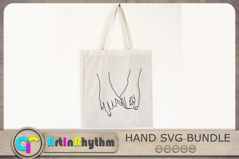 Holding Hands SVG, Couple Hands SVG, Hands SVG, Love SVG SVG Artinrhythm shop 