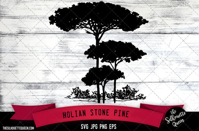 Holian Stone Pine SVG -Vector Art Commercial & Personal Use- Cricut,Silhouette,Cameo,Vinyl Cut SVG Loveleen Kaur 