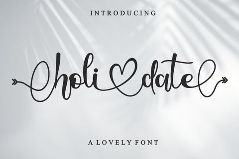 Holidate Font Afandi Studio 