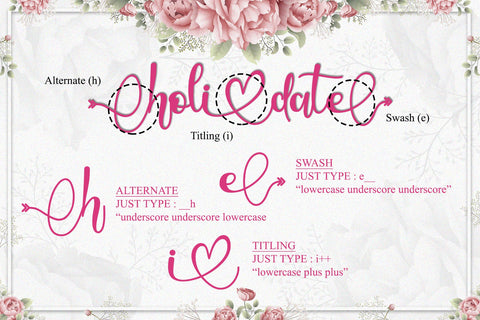 Holidate Font Afandi Studio 