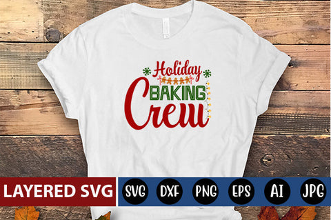 holiday baking crew SVG Blessedprint 