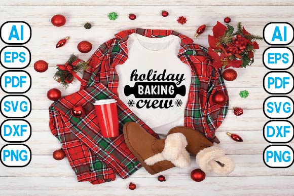 Holiday Baking Crew SVG Craftlabsvg24 