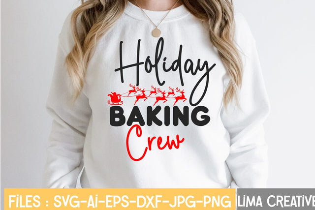 Holiday Baking Crew SVG Insomnia Std 