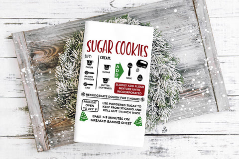 Holiday Baking Recipe Bundle SVG B Renee Design 