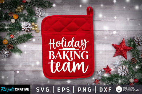 Holiday baking team SVG SVG Regulrcrative 