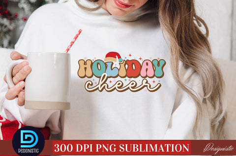 Holiday cheer PNG Sublimation DESIGNISTIC 