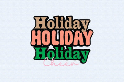 Holiday Cheer Sublimation SVGArt 