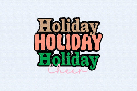 Holiday Cheer Sublimation SVGArt 