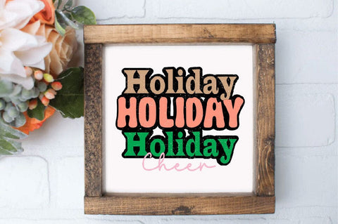 Holiday Cheer Sublimation SVGArt 