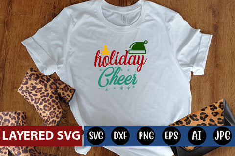 Holiday cheer SVG CUT FILE SVG Blessedprint 