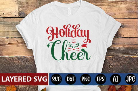 holiday cheer SVG cute file SVG Blessedprint 