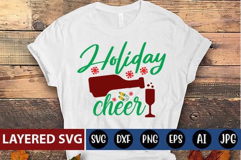 Holiday cheer SVG cute file SVG Blessedprint 