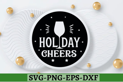 Holiday cheers SVG, Holiday cheers SVG DESIGNISTIC 