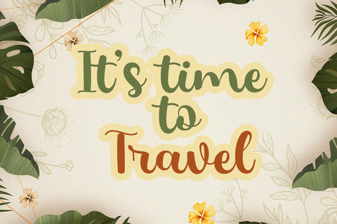 Holiday Font love script 