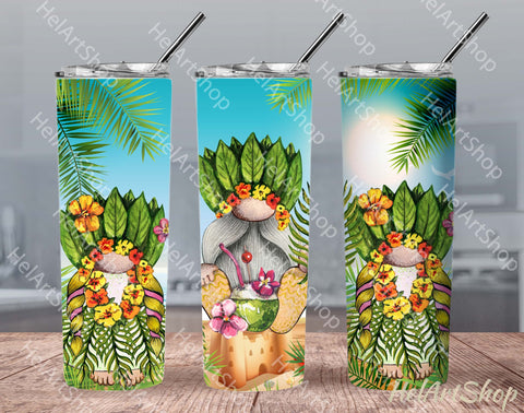 Holiday Gnomes Tumbler PNG |Hawaii Sublimation Sublimation _HelArtShop_ 