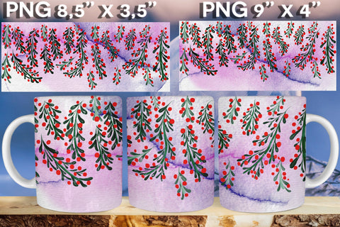 Holiday Mug 11oz and 15oz Sublimation Natasha Prando 