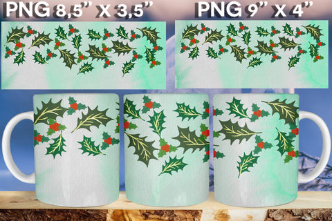 Holiday Mug 11oz and 15oz Sublimation Natasha Prando 