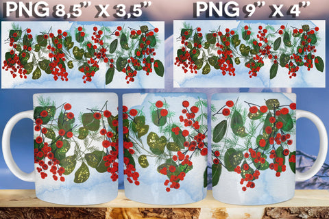 Holiday Mug 11oz and 15oz Sublimation Natasha Prando 