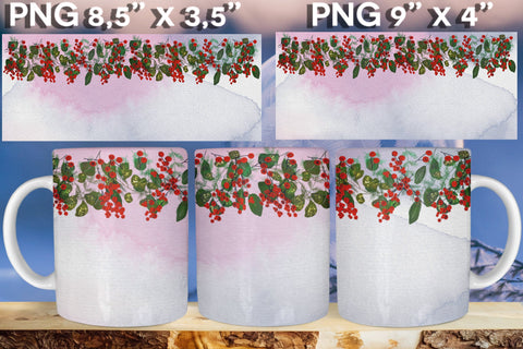 Holiday Mug 11oz and 15oz Sublimation Natasha Prando 