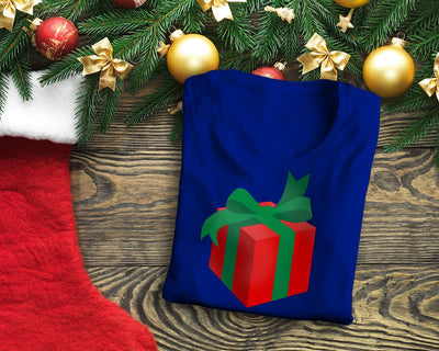 Holiday or Birthday Gift Box SVG Designed by Geeks 