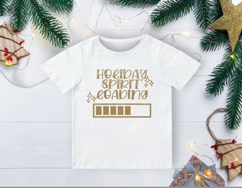 Holiday Spirit Loading - SVG, PNG, DXF, EPS SVG Elsie Loves Design 
