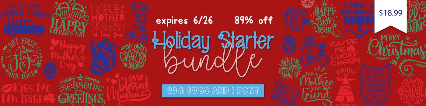 Holiday Starter SVG Design Bundle