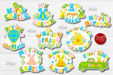 Holiday Stickers Bundle Printable Stickers png Sublimation Createya Design 
