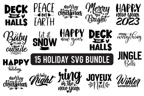Holiday SVG Bundle, Winter SVG SVG orpitasn 