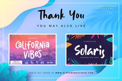 Holiday Trip - Handwritten Font Font Alpaprana Studio 