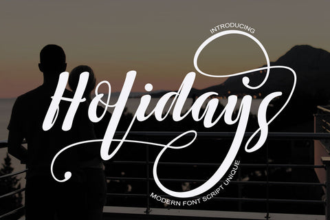Holidays Font Rtceative 