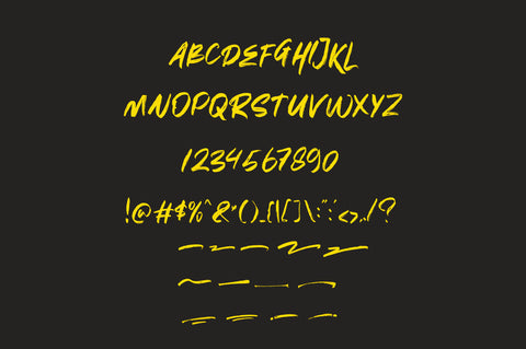 Holigan Brush Font Font Vultype Co 