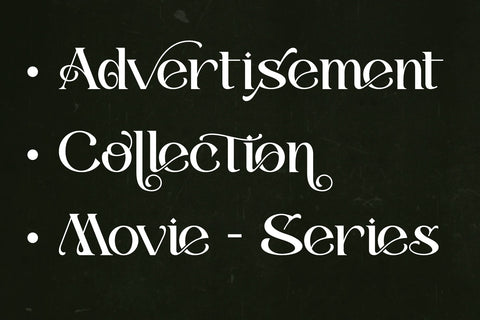 Hollirood Font Letterara 