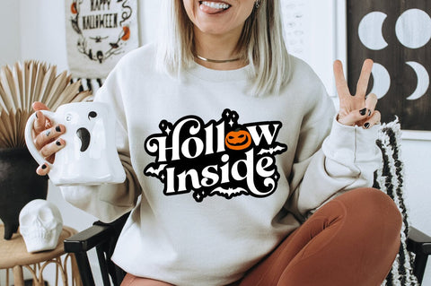 Hollow Inside SVG - Halloween Sublimation SVG Pickled Thistle Creative 