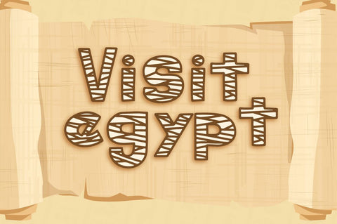 Hollow Mummy Font Attype studio 