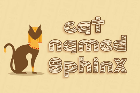 Hollow Mummy Font Attype studio 