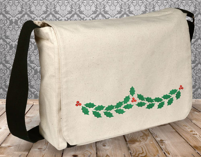 Holly Garland Embroidery Embroidery/Applique Designed by Geeks 