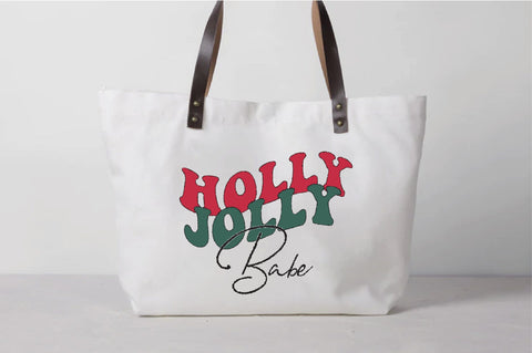 Holly Jolly Babe Sublimation Creativeart88 