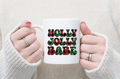 Holly jolly Babe sublimation Sublimation SVGista 