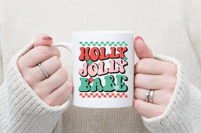 Holly Jolly Babe, Sublimation Sublimation SVGista 