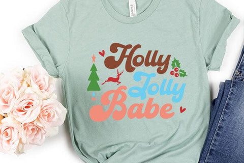 Holly Jolly Babe SVG Angelina750 