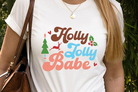 Holly Jolly Babe SVG Angelina750 